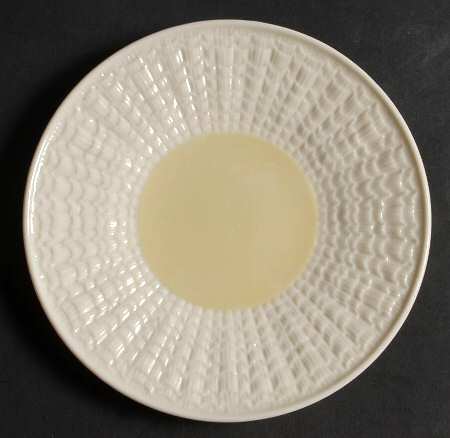 Tridacna Yellow (No Trim) Bread & Butter Plate