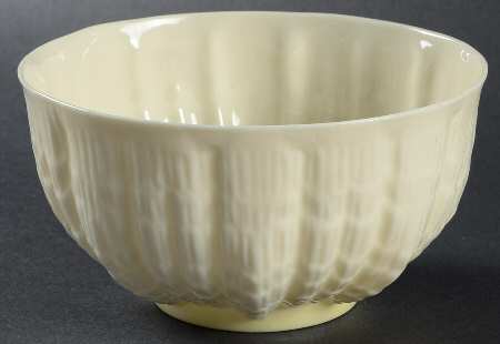 Neptune Yellow Open Sugar Bowl