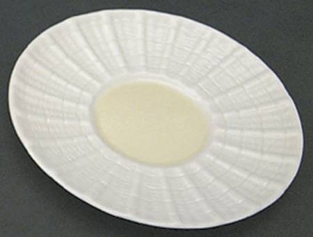 Neptune Yellow Saucer for Footed Demitasse Cup