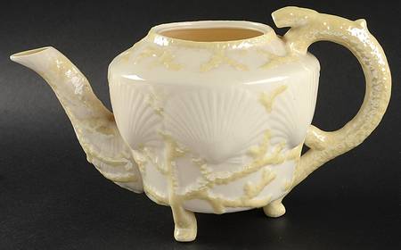 New Shell Yellow Teapot No Lid