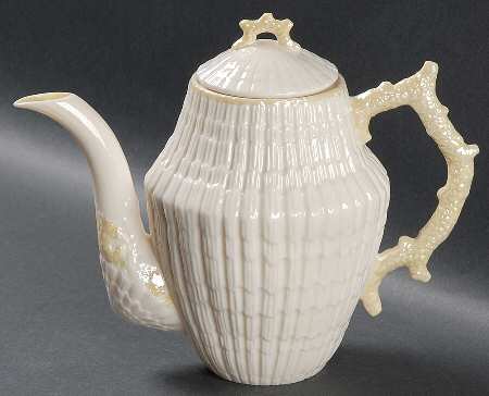 New Shell Yellow Coffee Pot & Lid
