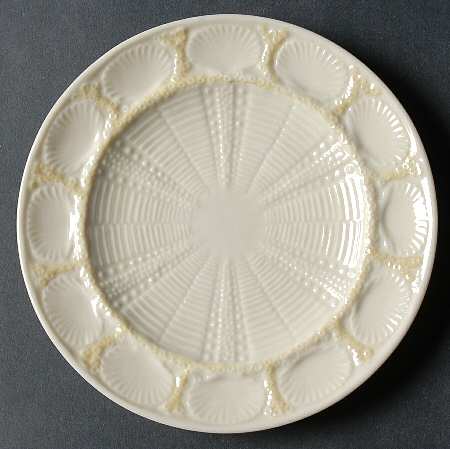 New Shell Yellow Bread & Butter Plate