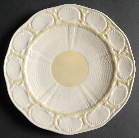 New Shell Yellow Salad Plate