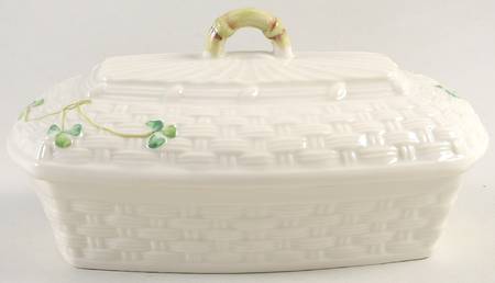 Shamrock Butter Box & Lid