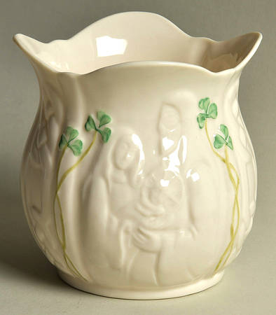 Shamrock Votive Candleholder/Small Vase