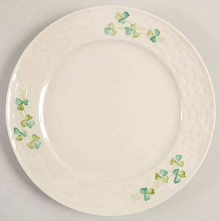 Shamrock Salad Plate