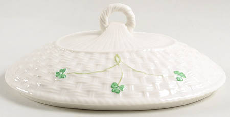 Shamrock Lid for Oval Vegetable