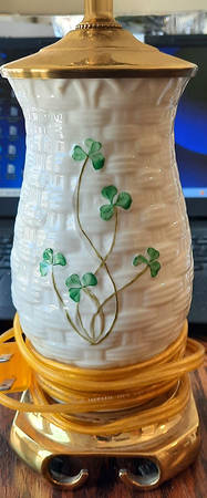Shamrock 17" Electric Lamp No Shade