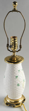 Shamrock 18" Electric Lamp No Shade