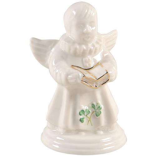 Shamrock Angel Figurine