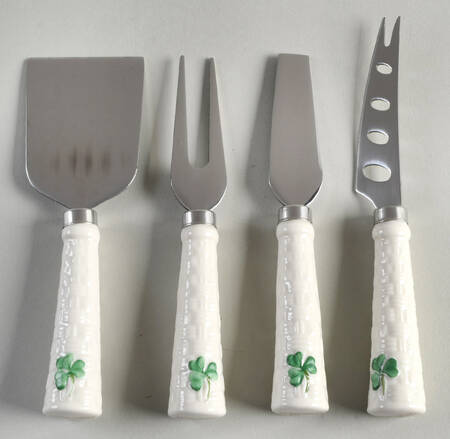 Shamrock (4pc) Cheese Knife Set (CHEK, CHEHK, CHESK & CHEP)