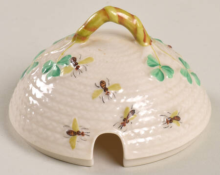 Shamrock Lid for Honey Pot
