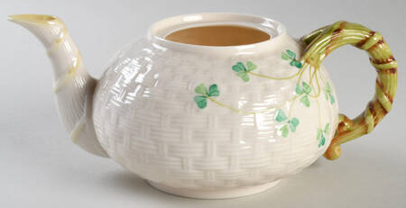 Shamrock Small Teapot No Lid