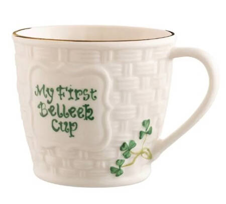 Shamrock Keepsake Baby Cup