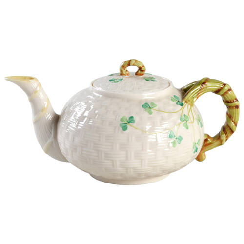 Shamrock Small Teapot & Lid