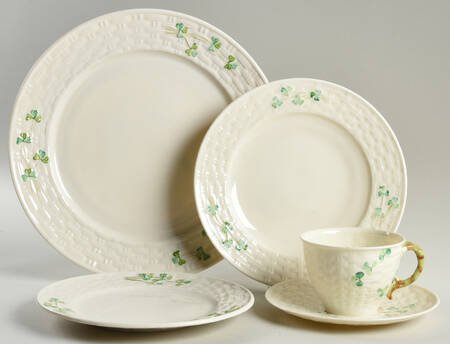 Shamrock 40  Piece Estate Set