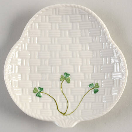 Shamrock Canape Plate