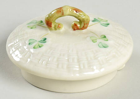 Shamrock Lid for Teapot
