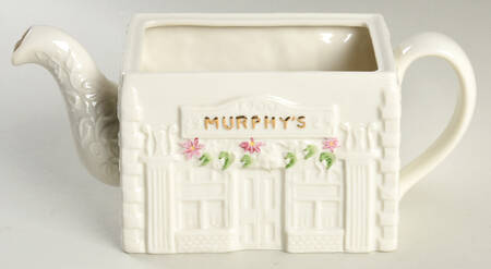 Shamrock Figural Teapot No Lid
