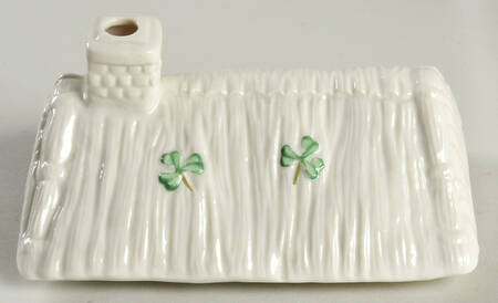 Shamrock Lid for Figural Teapot