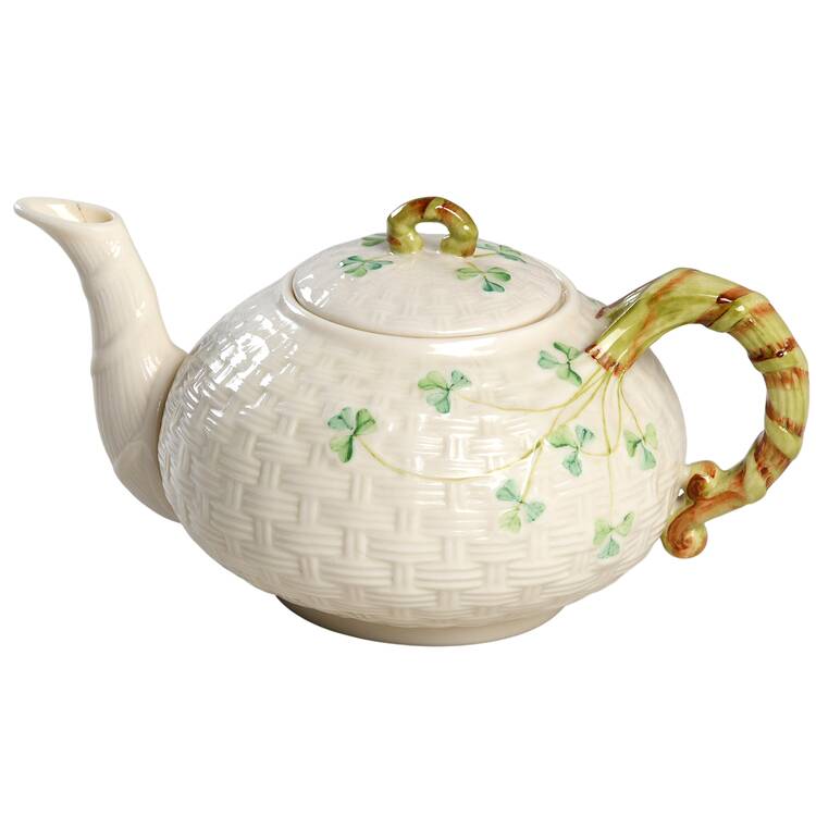 Shamrock Small Teapot & Lid