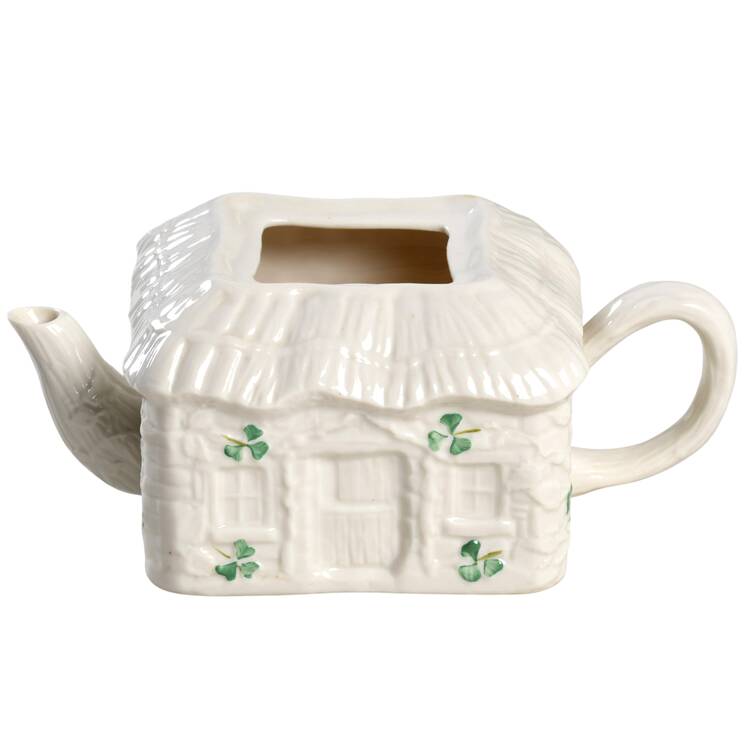 Shamrock Figural Teapot No Lid