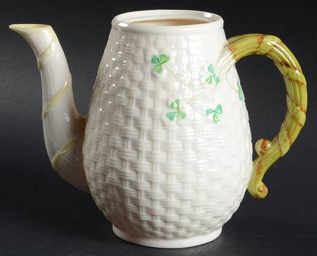 Shamrock Coffee Pot No Lid