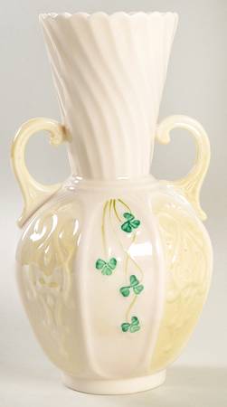 Shamrock 8" Panel Vase