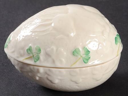 Shamrock Egg Box & Lid