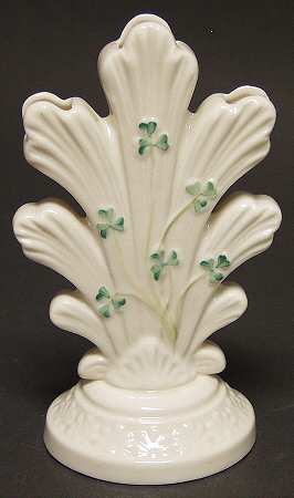 Shamrock Vase-Honeysuckle
