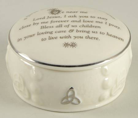 Shamrock 3" Round Box & Lid