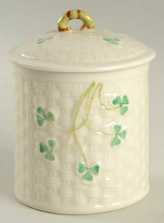 Shamrock 3" Storage Jar & Lid