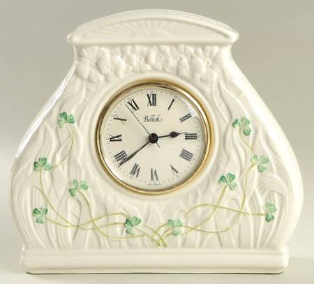 Shamrock Mantel Clock
