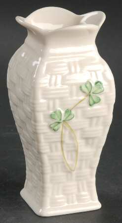 Shamrock Square Bud Vase