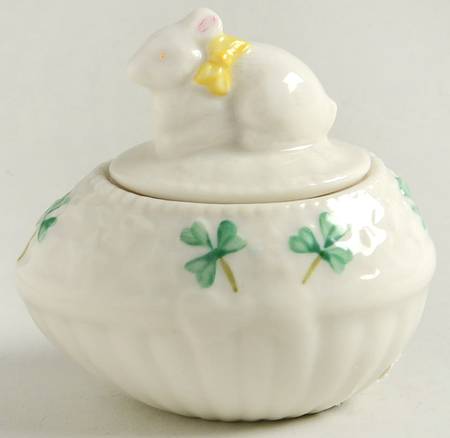 Shamrock Egg Box & Lid