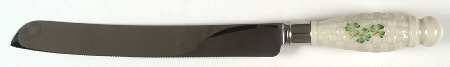 Shamrock Cake Knife/Server with Stainless Blade