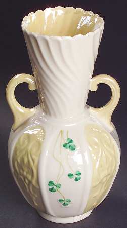 Shamrock 8" Panel Vase