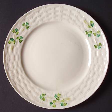 Shamrock Bread & Butter Plate