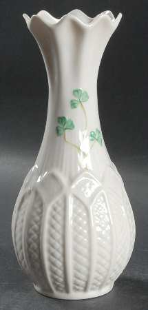 Shamrock 8" Rock of Cashel Vase