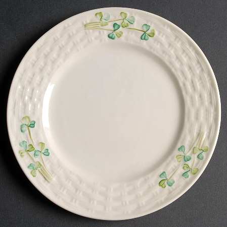 Shamrock Bread & Butter Plate