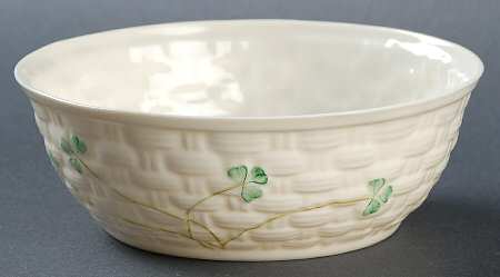 Shamrock Fruit/Dessert (Sauce) Bowl