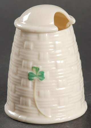 Shamrock Mustard Jar & Lid