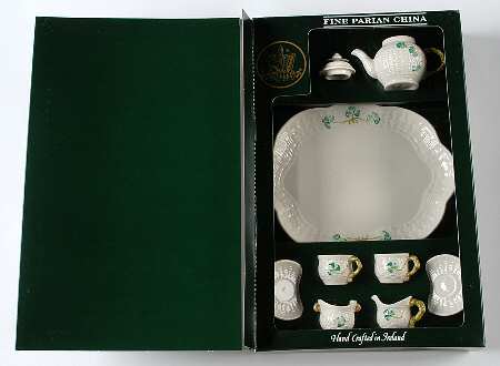 Shamrock (9 Piece) Miniature Tea Set