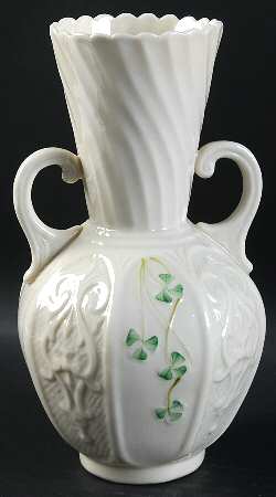 Shamrock 8" Panel Vase