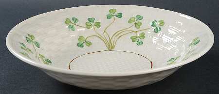 Shamrock 9" Round Bowl