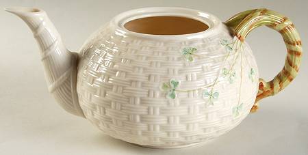 Shamrock Teapot No Lid