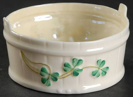 Shamrock Open Butter Tub