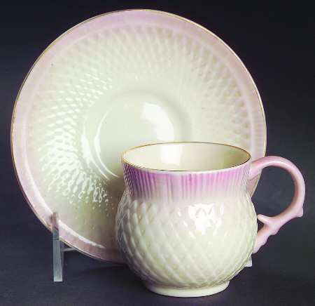 Thistle (Irish) Flat Cup & Saucer Set