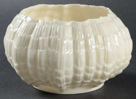Tridacna White Open Sugar Bowl