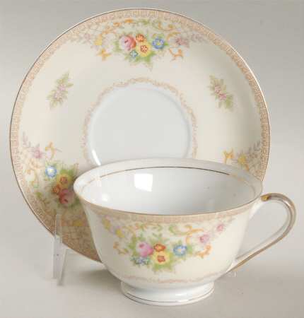 Berkley Footed Cup & Saucer Set